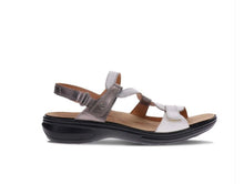 Load image into Gallery viewer, Revere Miami Back Strap Sandal Silver Fusion
