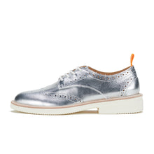 Load image into Gallery viewer, Rollie Derby Brogue Rise Silver
