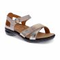 Load image into Gallery viewer, Revere Lucea Rustic Mixed Metallic Sandal (M)
